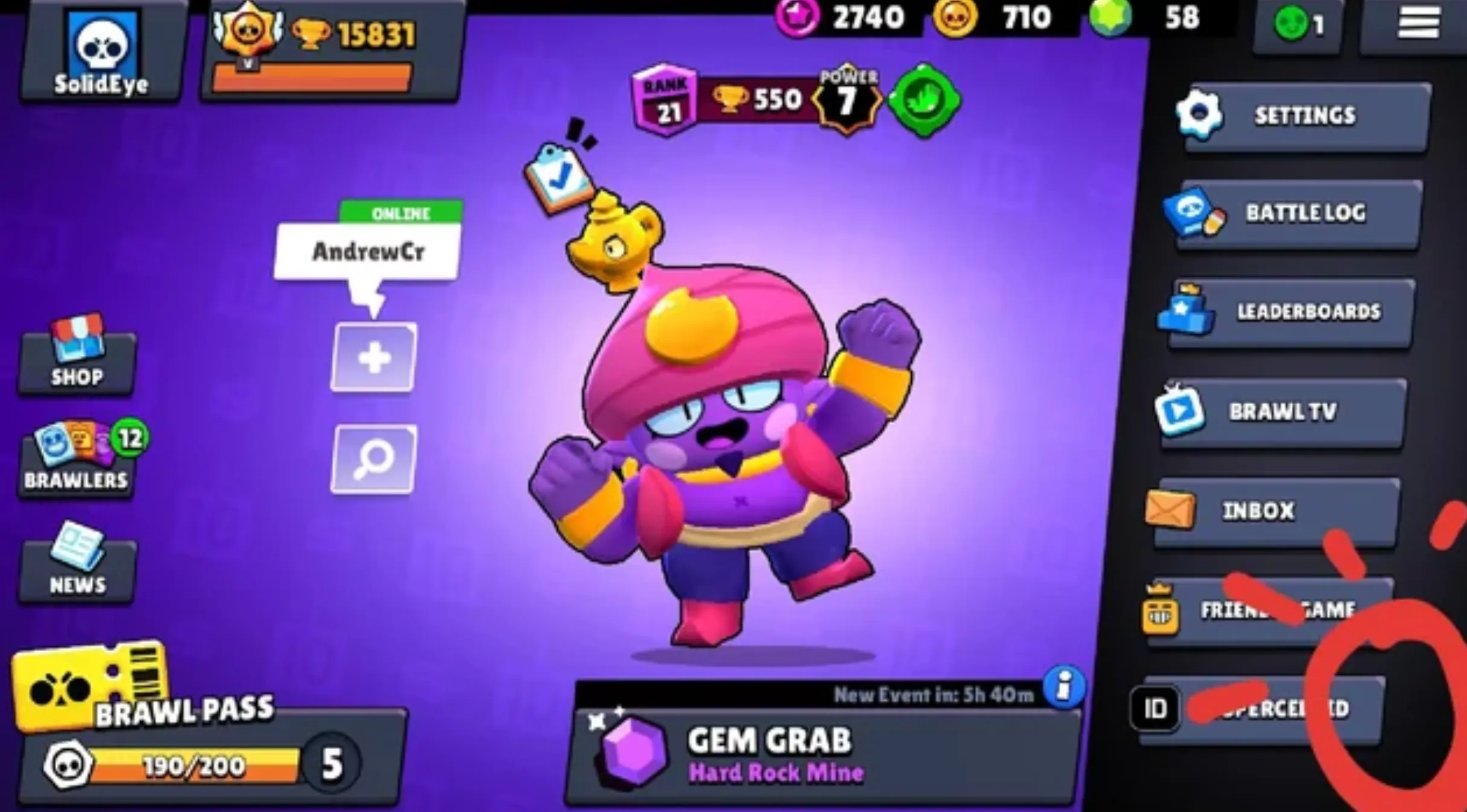 How to Switch Brawl Stars Accounts Using Supercell ID